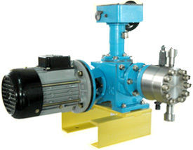 Hydraulically Actuated Metal Diaphragm Pump