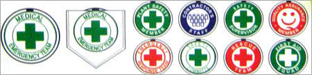 SAFETY TOKEN STICKERS