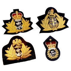 NAVAL CAP BADGES