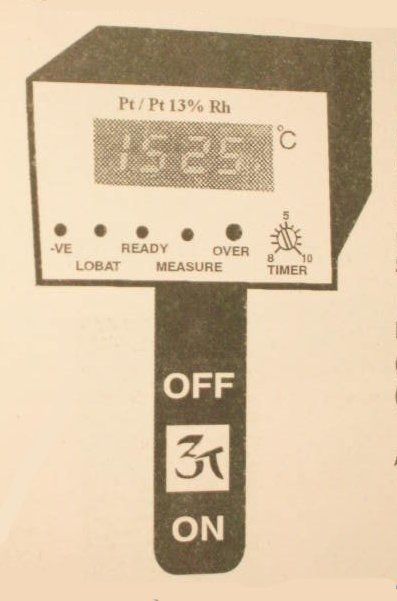 Portable Digital Temperature Indicator