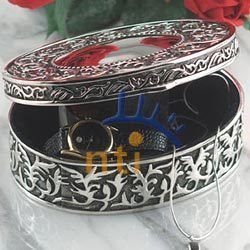 SILVER PLATED JEWELERY BOX