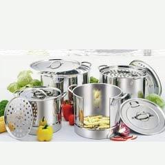 Stainless Steel Steamer Stock Pot