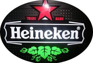 Led Resin Ultrathin Light Box-heineken