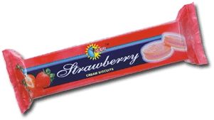 Strawberry Cream Biscuits By Global Energyfood Industries Pvt. Ltd.