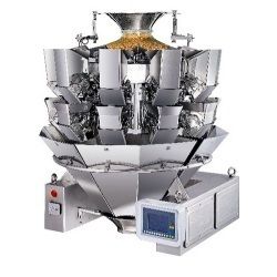 Multi Head Weigh Filler - ±2g Accuracy, Vibration Feed Chute with Big & Small Feed Chutes, Automatic & Semi-Automatic Operation Modes