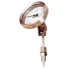 Mercury Filled Temperature Gauges - Cast Aluminum & Stainless Steel Casing, 4" & 6" Dial Sizes - Wide Temperature Range from -40°C to 600°C, Micrometer Zero Adjustment