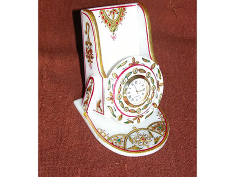 Marble Mobile Cum Watch Holder