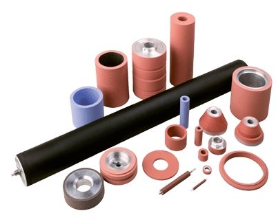 Silicone Rubber Rollers