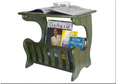 Magazine Rack Cum Table