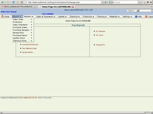 Tannery Operations Management System