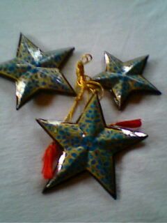 Papier Machie Star Set