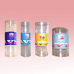 Transparent Cylindrical Boxes