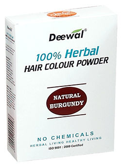 Herbal Hair Colour Powder (Natural Burgundy)