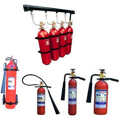 Carbon Dioxide Type Fire Extinguishers - Effective for Flammable Substances and Electrical Hazards | Compliant with Safety Norms