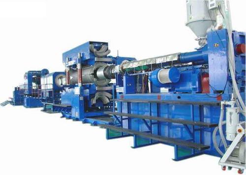 PVC/PE Double Wall Corrugated Pipe Extrusion Line