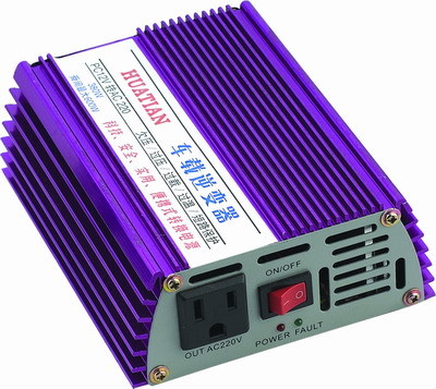 DC-AC Power Inverter - 29x12x37cm, 350W/600W, 10-15V DC Input | Portable Power, Overload & Short-Circuit Protection, Analog Sine Wave Output