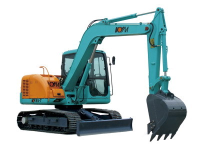 Excavator with Powerful Engine