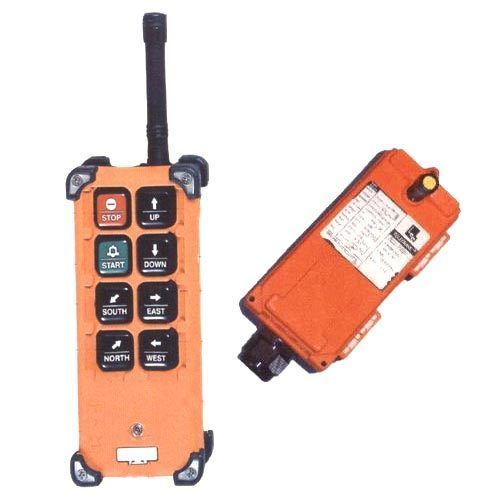 Radio Remote Control - 6 Button Transmitter, 110/220VAC Power Supply | Single Speed Operation for Main Hoist, Cross Travel & Long Travel