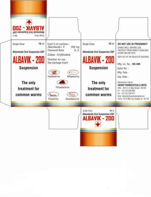 Albendazole Oral Suspension