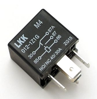 Black Economical Automotive Electric Relays