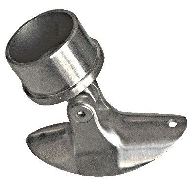 Silver Stainless Steel Pipe Bracket