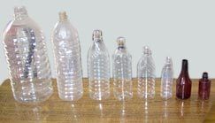 Empty Pet Plastic Bottles