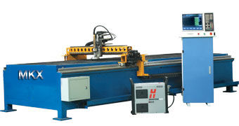 High Speed CNC Plasma Cutting Machine - Full Automatic Cutting Function, User-Friendly Interface, High Safety Standards, Low Operating Cost, Manufacturer Warranty, Blue Color