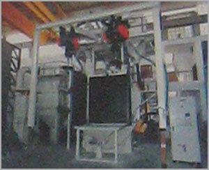 Airless 'Y' Hanger Shot Blasting Machine