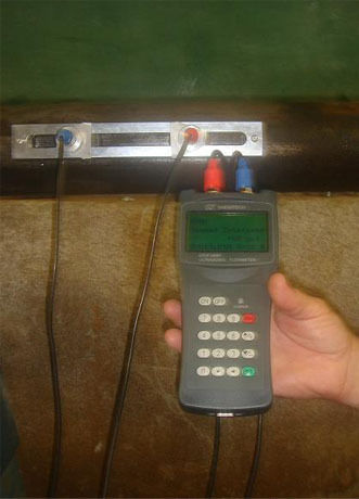 Industrial Handheld Ultrasonic Flowmeter