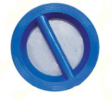 Blue Color High Pressure Wafer Type Dual Plate Check Valve Application: Industrial