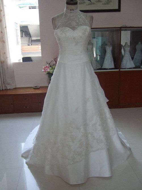 Sleeveless Designer Western White Bridal Wedding Gown