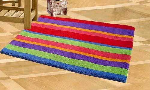 Multicolor Loom Floor Carpets Easy To Clean