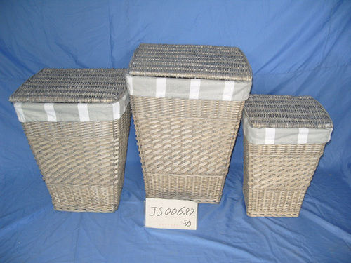 Light Weight Handmade Wicker Laundry Baskets