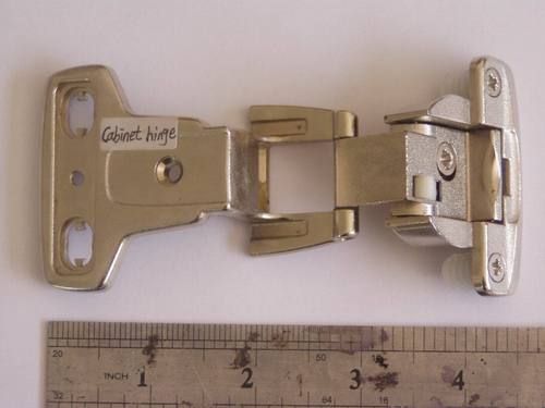 Silver Stainless Steel Iron Alloy Door Hinges