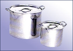 Stainless Steel Stock Pot With S4S Lid