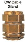 Gold Cw Type Brass Cable Glands