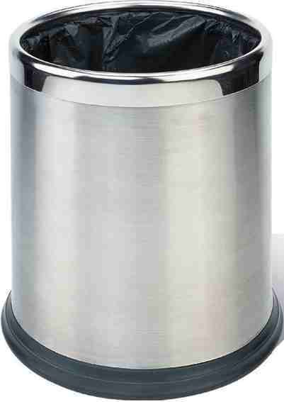 Round Shape Metal Trash Bin Application: Domestic