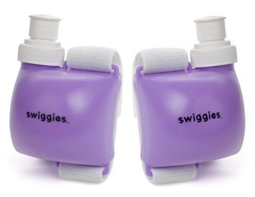 Purple Portable Wrist Sports Water Bottles