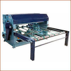 Blue Automatic Paper Reel Sheeting Machine