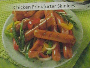 Chicken Frinkfurter Skinless