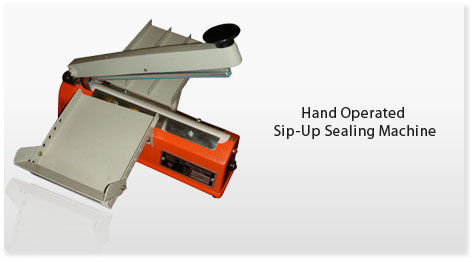 Hand Operated Sip-up Sealing Machine