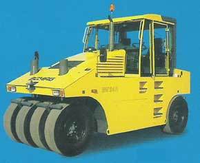 Bomag Pneumatic Tyred Roller - 24 Tons Max. Operating Weight, Water Cooled Cummins Engine 75KW @2200 RPM, 8 Tyred Design, Waterproof Ballasting Chamber, Superior Clarkes Transmission, Dual Operator Positions