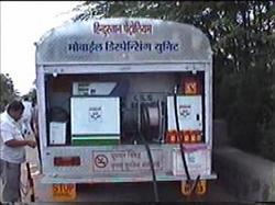 Mobile Dispenser - Granular Safety Material Storage Tank with Wheels | Cost-Effective and Convenient Operation