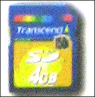 External Transcend Memory Card For Digital Camera