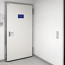 FIRE SAFE HINGED DOOR