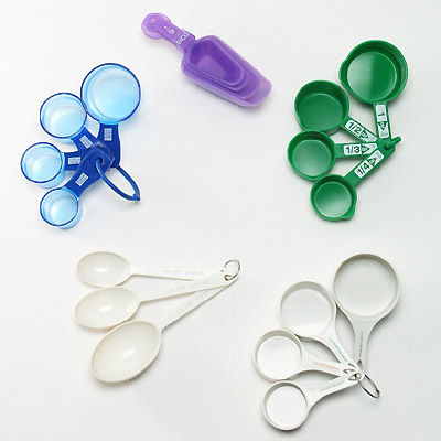 Plastic Measuring Spoons