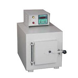 Muffle Furnace - High Grade Mild Steel, Rectangular Shape, 1200ÂºC Temperature | Digital Display Indicator, Lightweight Thermal Insulation, Â±1.0ÂºC Sensitivity