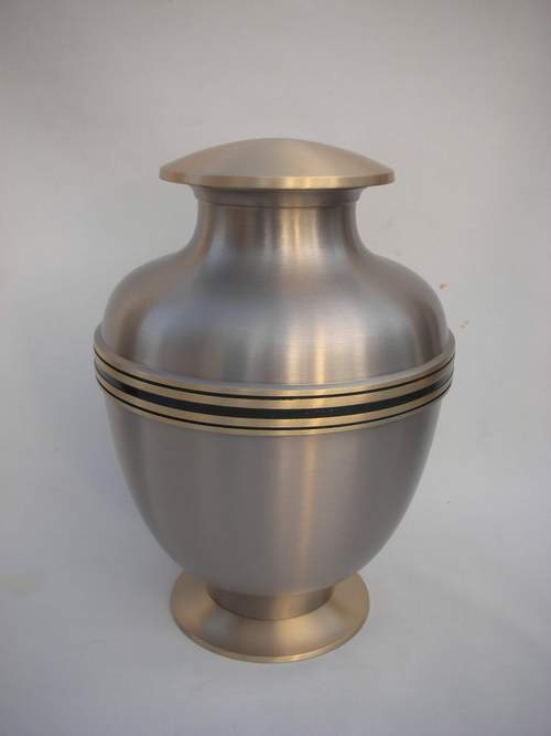 Cremation Urn - Heavy Duty Ceramic Structure | Secure Screw Threaded Lid for Beloved Remains