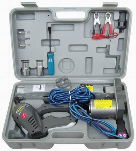 Electric Car Jack And Wrench Set (Jw-01b+)