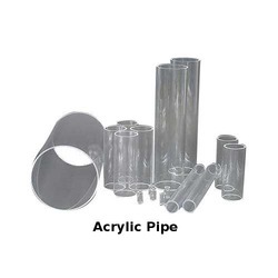 Acrylic Pipes - Customizable Thickness 10mm to 350mm, Lightweight and Easy to Install